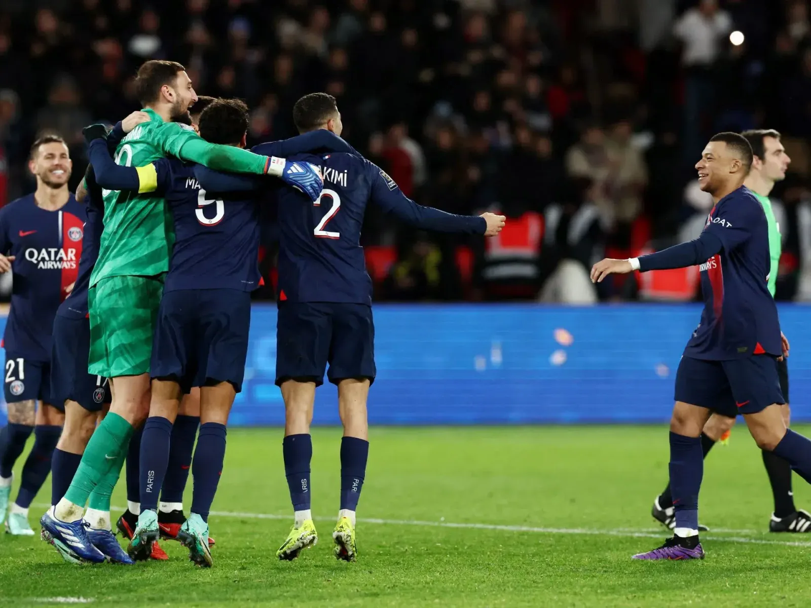 باريس سان جيرمان بطلاً لكأس السوبر