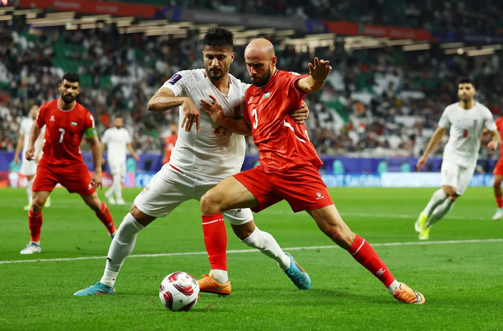 إيران تقسو على المنتخب الفلسطيني برباعية