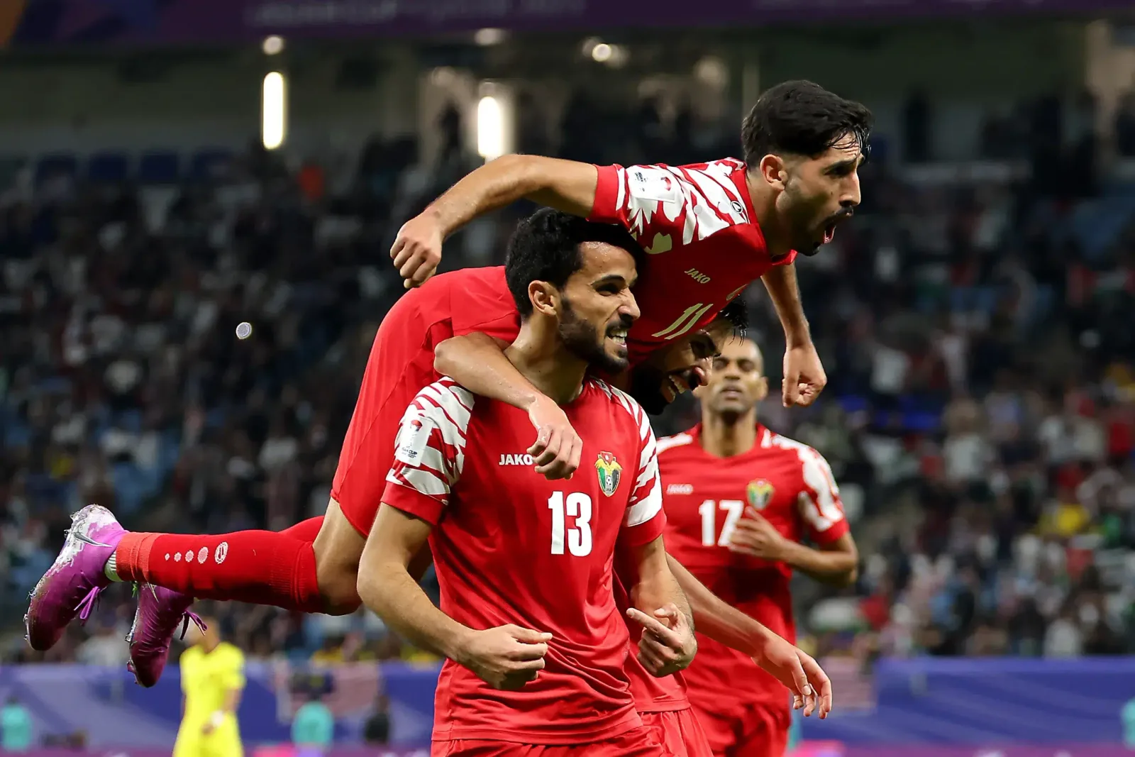 المنتخب الأردني يكتسح نظيره الماليزي برباعية نظيفة في كأس أسيا