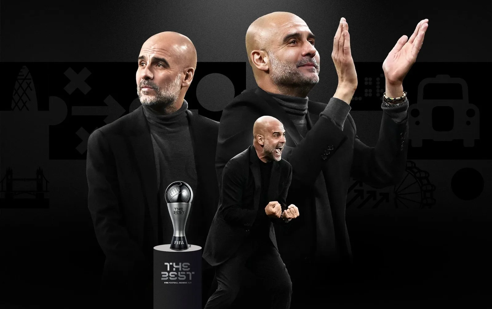 بيب جوارديولا يفوز بجائزة أفضل مدرب في العالم لعام The Best 2023