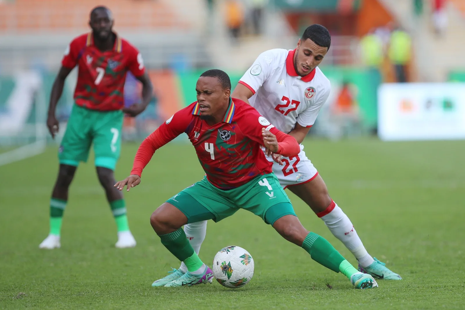 ناميبيا تحقق المفاجأة وتهزم منتخب تونس في كأس إفريقيا 2024