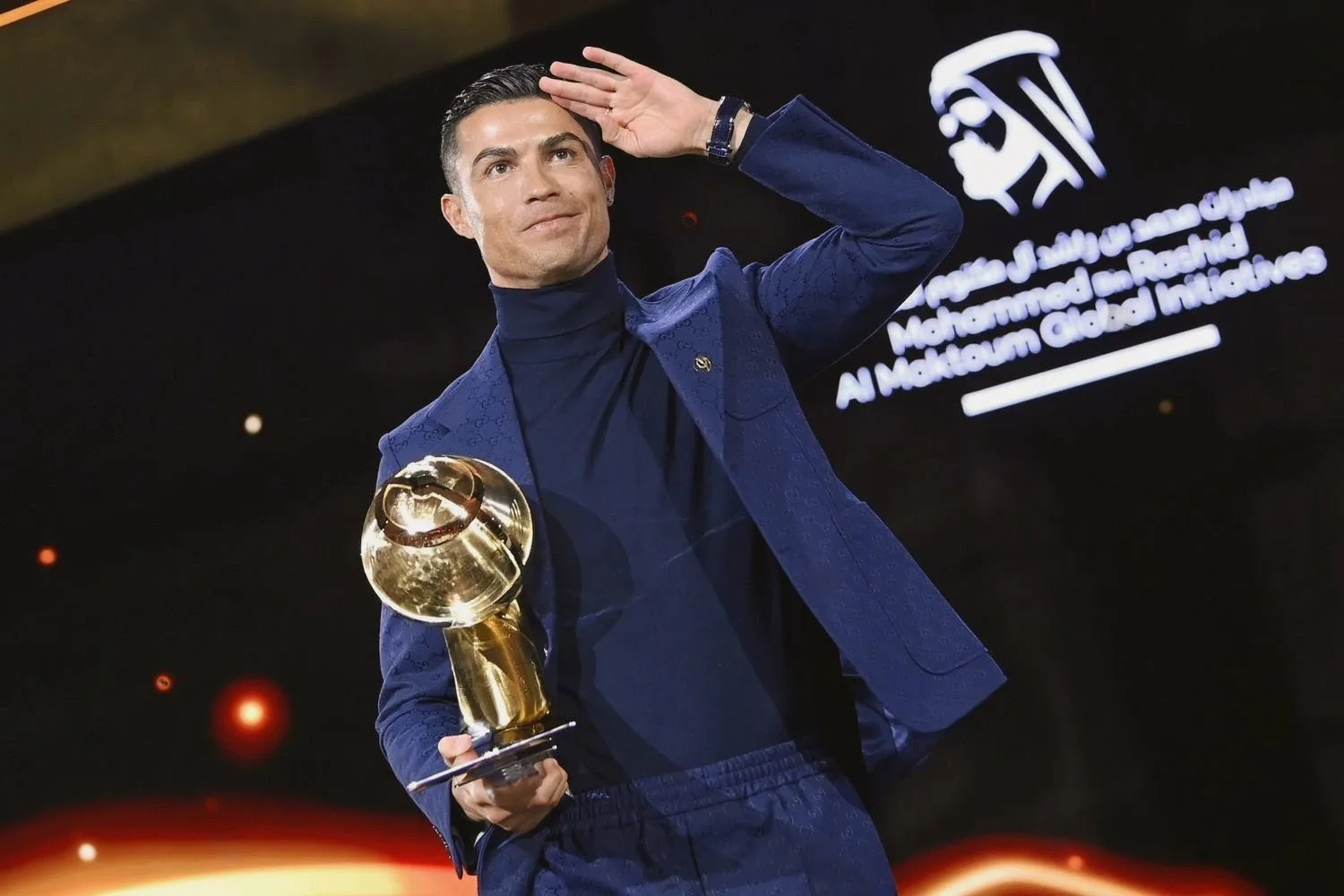رونالدو يحصد جائزة "جلوب سوكر" لأفضل لاعب بالشرق الأوسط
