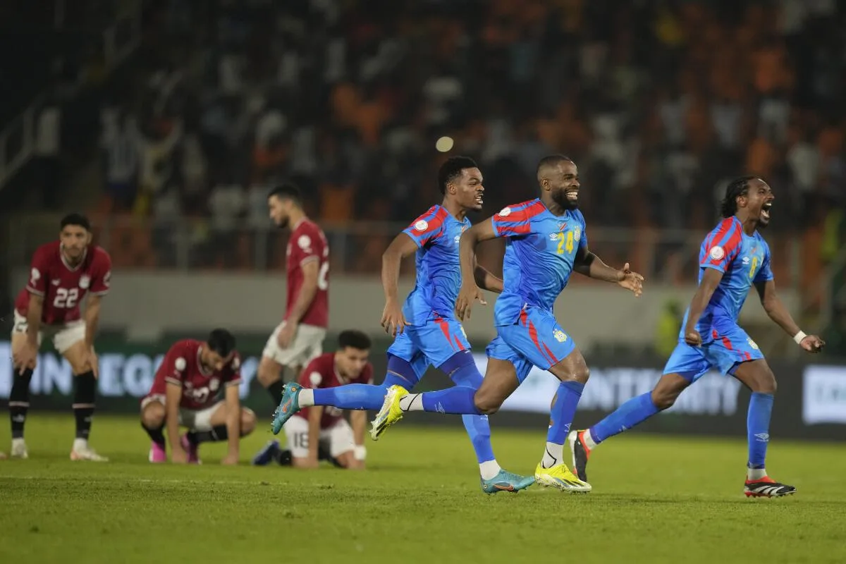 الكونغو الديمقراطية تقصي مصر وتعبر إلى ربع النهائي كأس إفريقيا