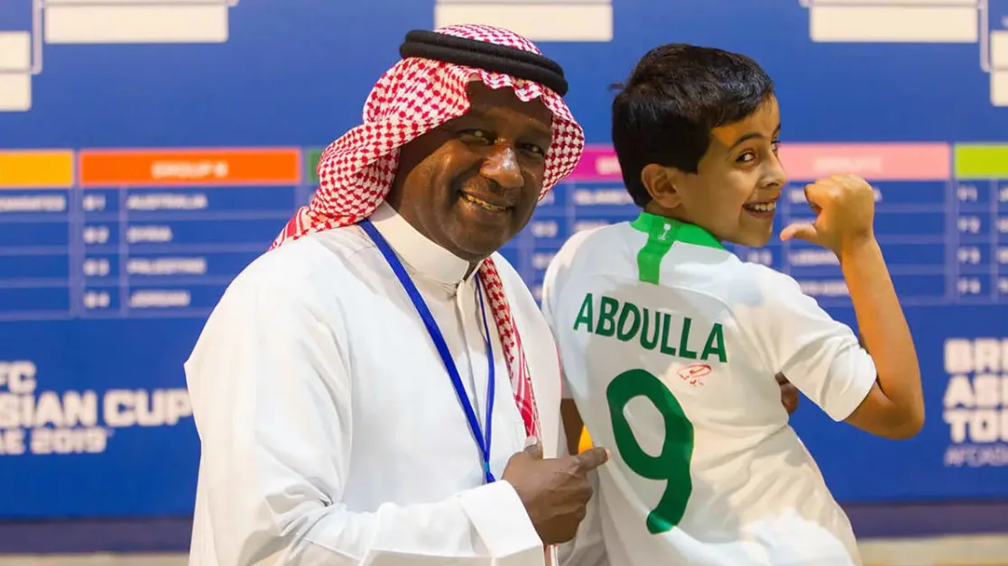 ماجد عبدلله أسطورة الكرة السعودية يوجه رسالة للأردن