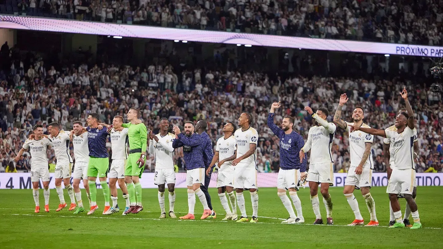 ريال مدريد يتوج بلقب الدوري الإسباني للمرة الـ36 في تاريخه