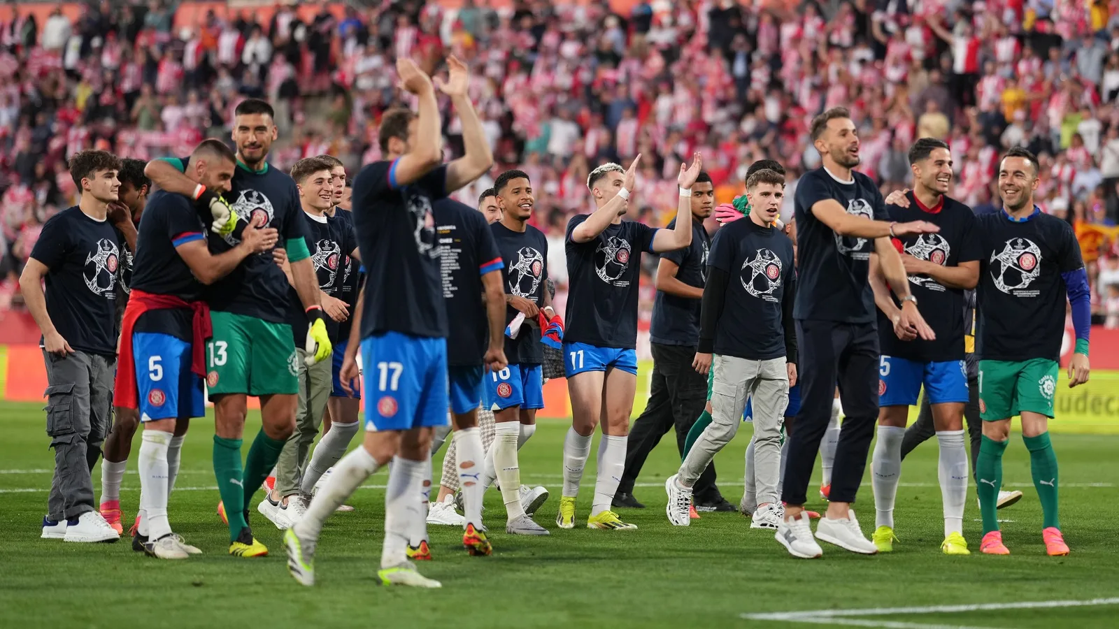 جيرونا يهزم برشلونة برباعية ويتأهل لدوري أبطال أوروبا لأول مرة في تاريخه