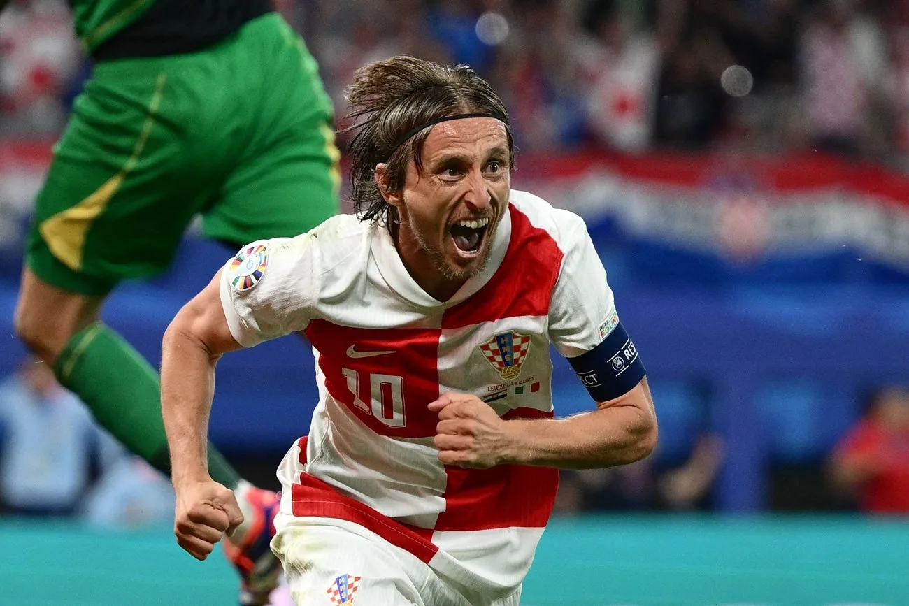 لوكا مودريتش يحطم رقماً قياسياً في يورو 2024