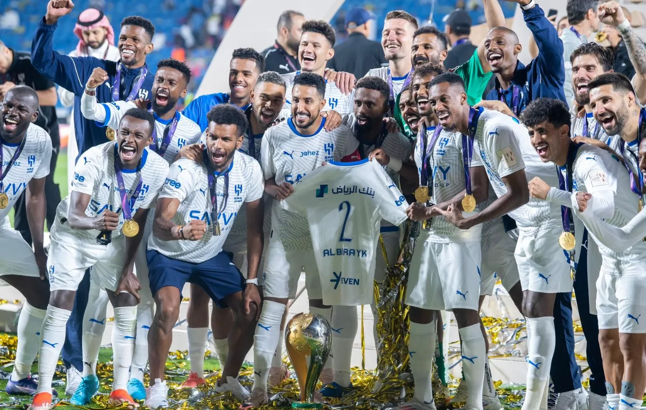 الهلال بطلا لكأس السوبر السعودى برباعية مدوية فى شباك النصر