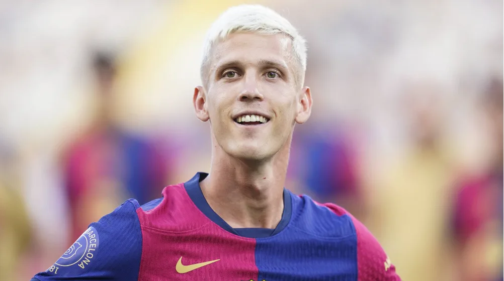 برشلونة يكشف تفاصيل إصابة "أولمو" ومدة غيابه
