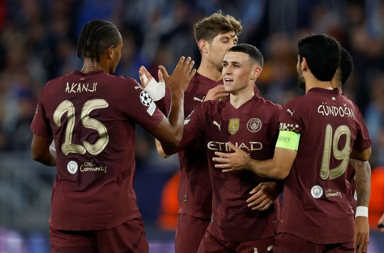 مانشستر سيتي يسحق سلوفان براتيسلافا برباعية في دوري الأبطال