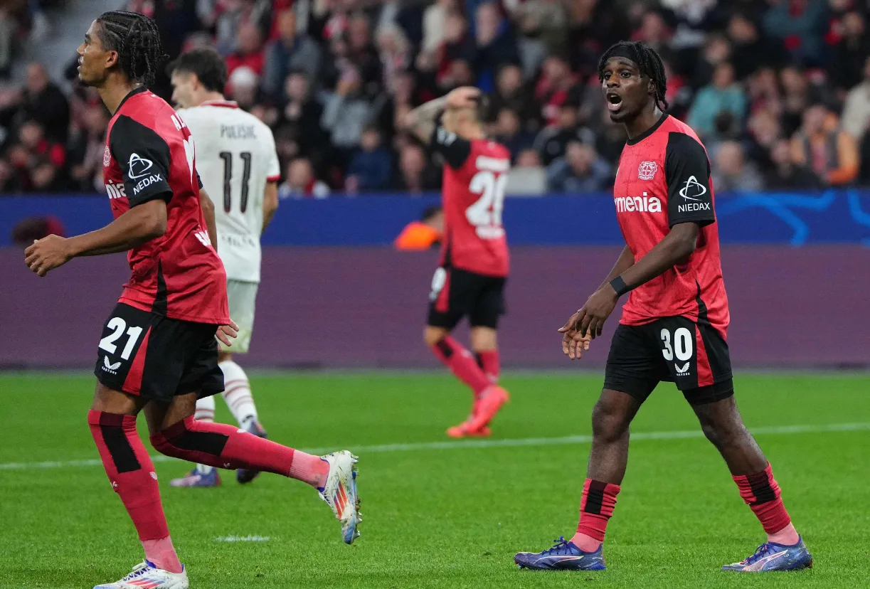 ليفركوزن يعمق جراح ميلان في دوري أبطال أوروبا
