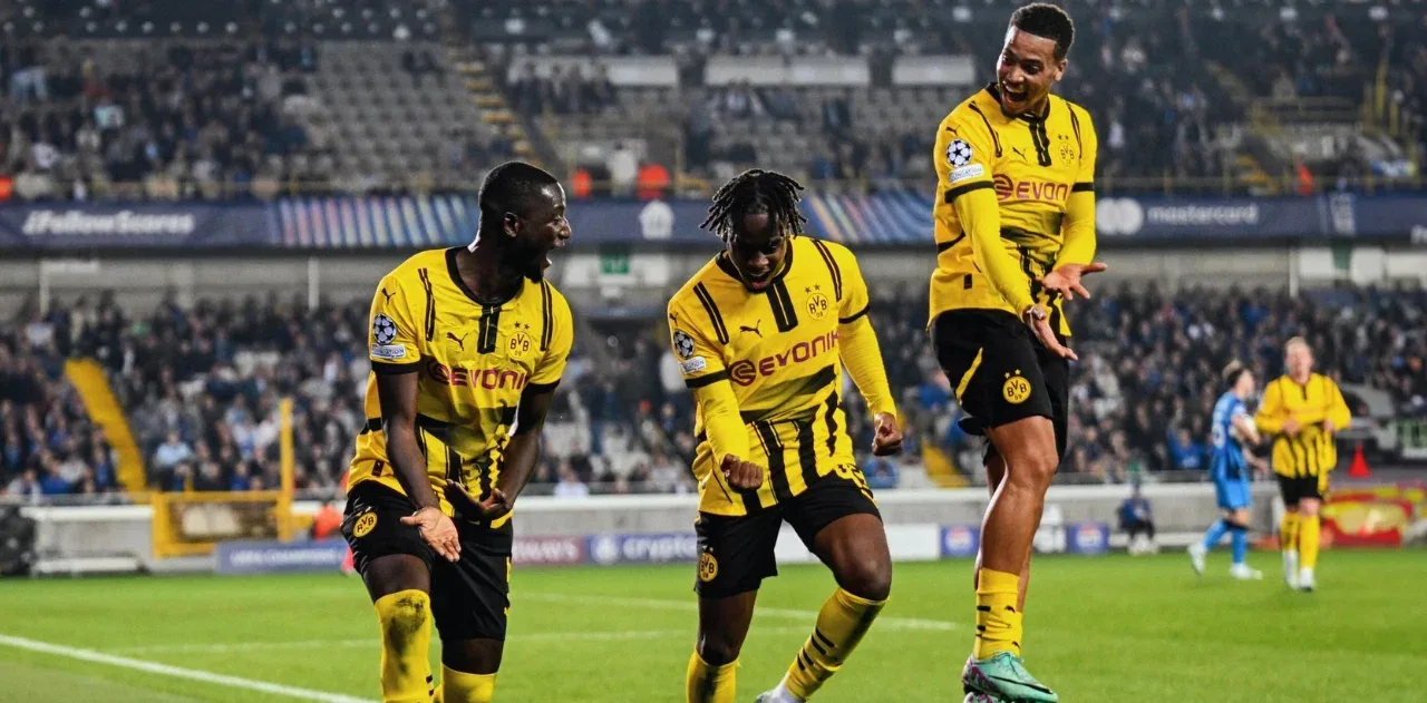 دورتموند يحقق فوزا صعبا أمام شتورم جراتس في دوري أبطال أوروبا