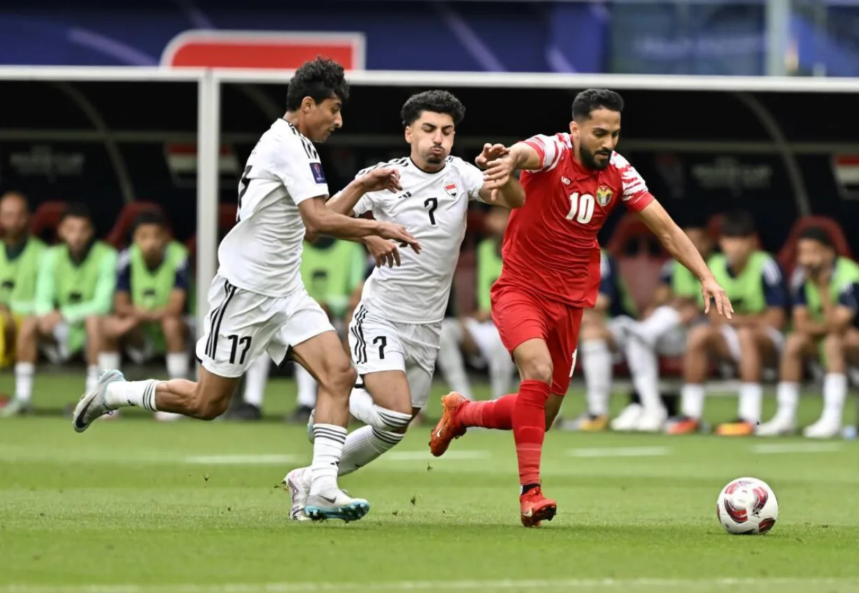 العراق يتغلب على اليمن برأسية أيمن حسين في خليجي 26