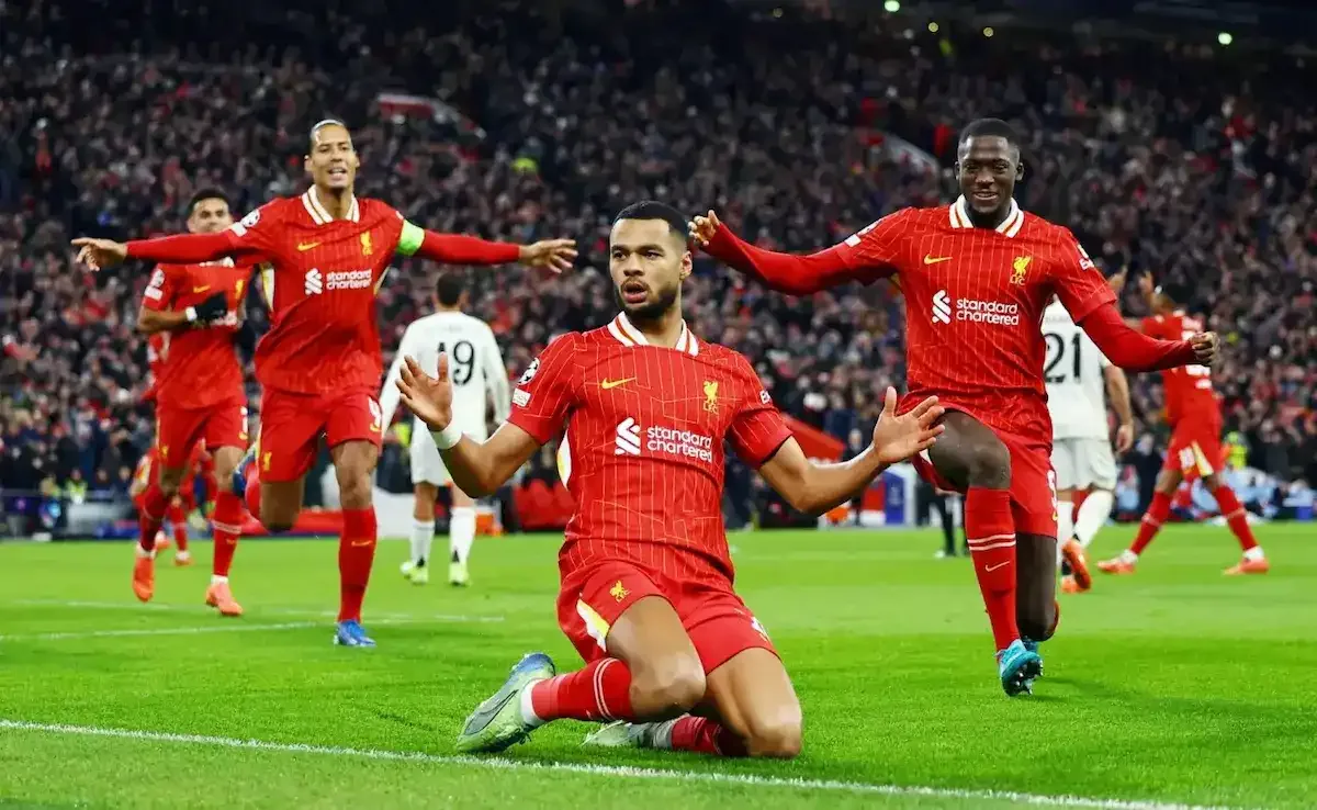 ليفربول يسحق ويست هام يونايتد بخماسية نظيفة