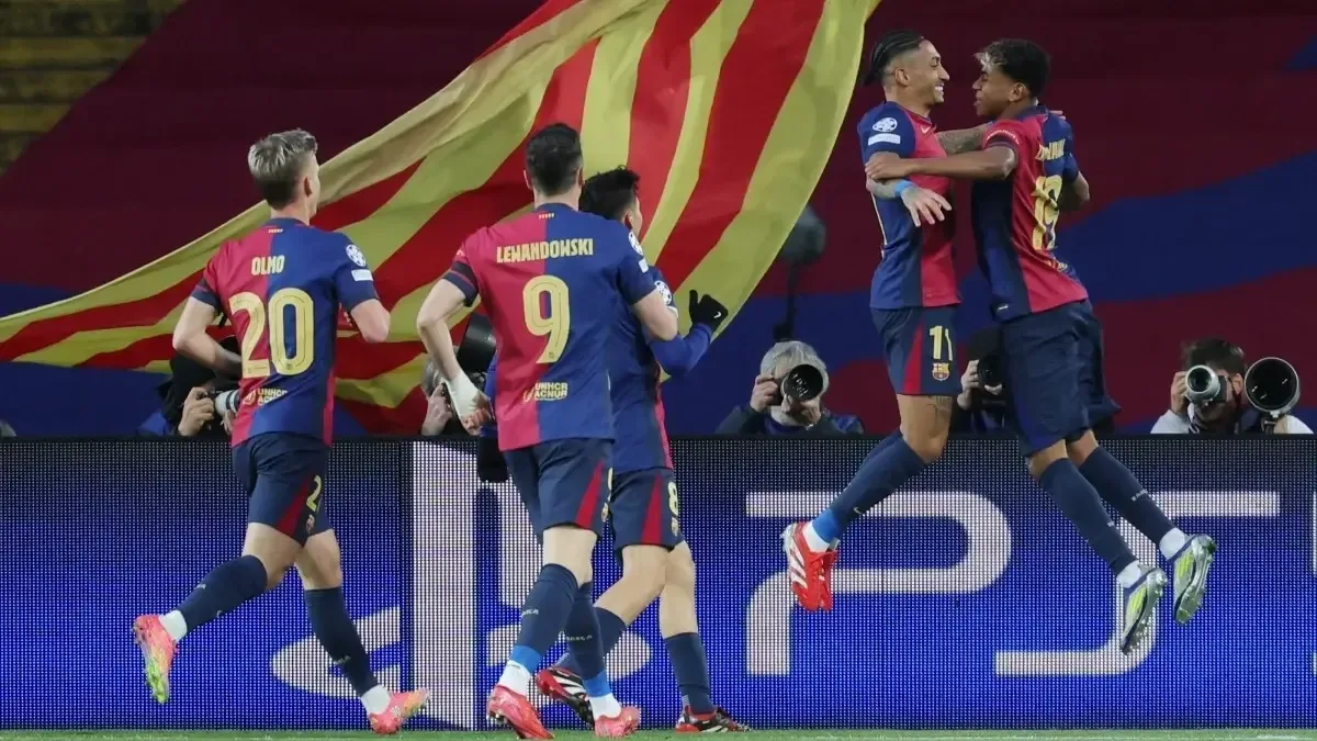 برشلونة يهزم بنفيكا ويتأهل إلى دور ربع النهائي دوري الأبطال