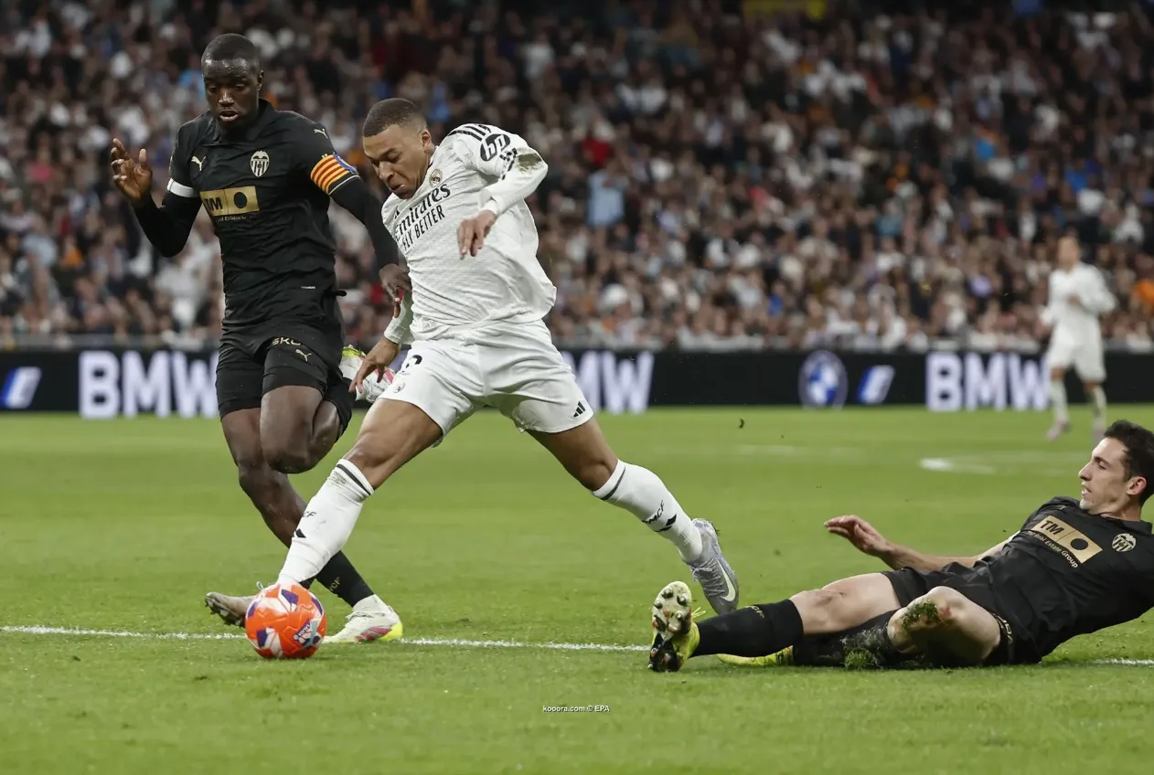ريال مدريد يسقط أمام فالنسيا في الدوري الإسباني
