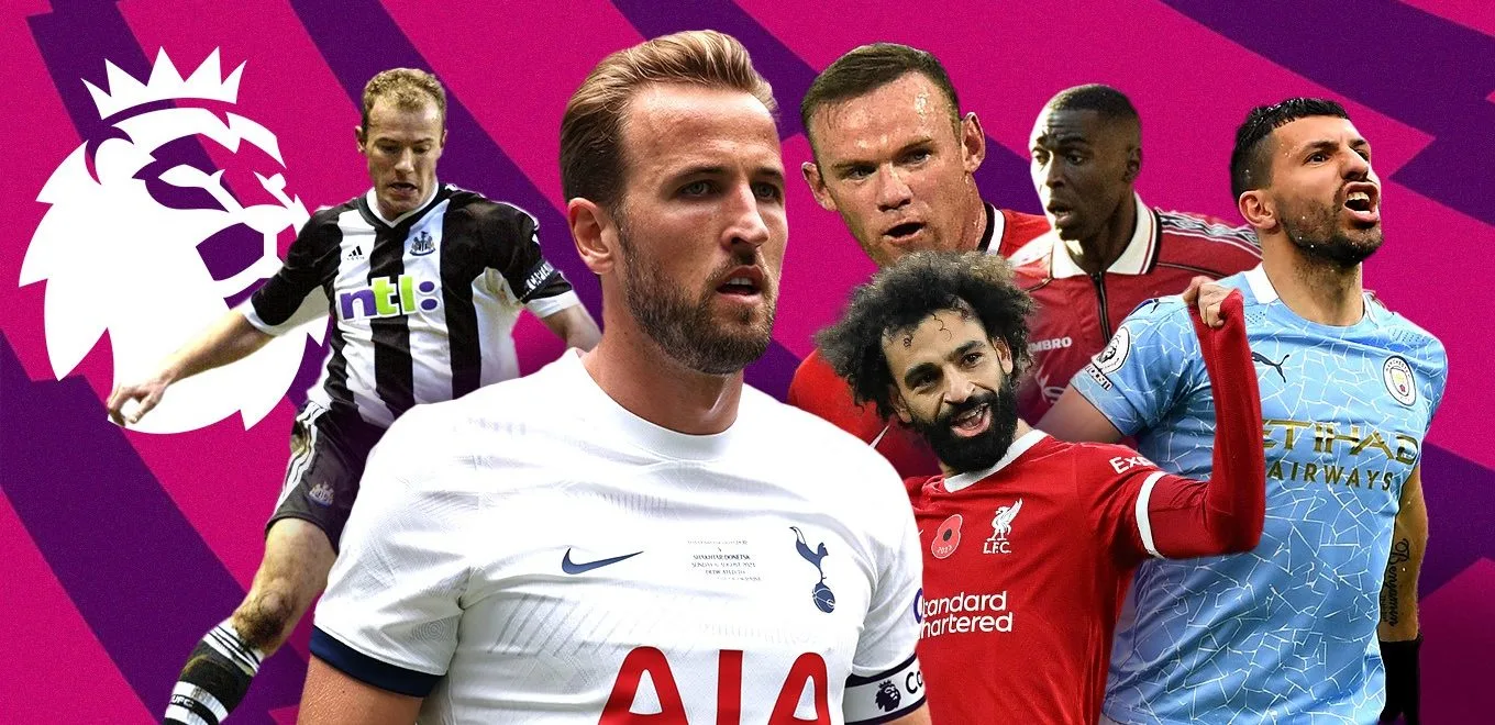 أفضل 10 هدافين في تاريخ الدوري الإنجليزي