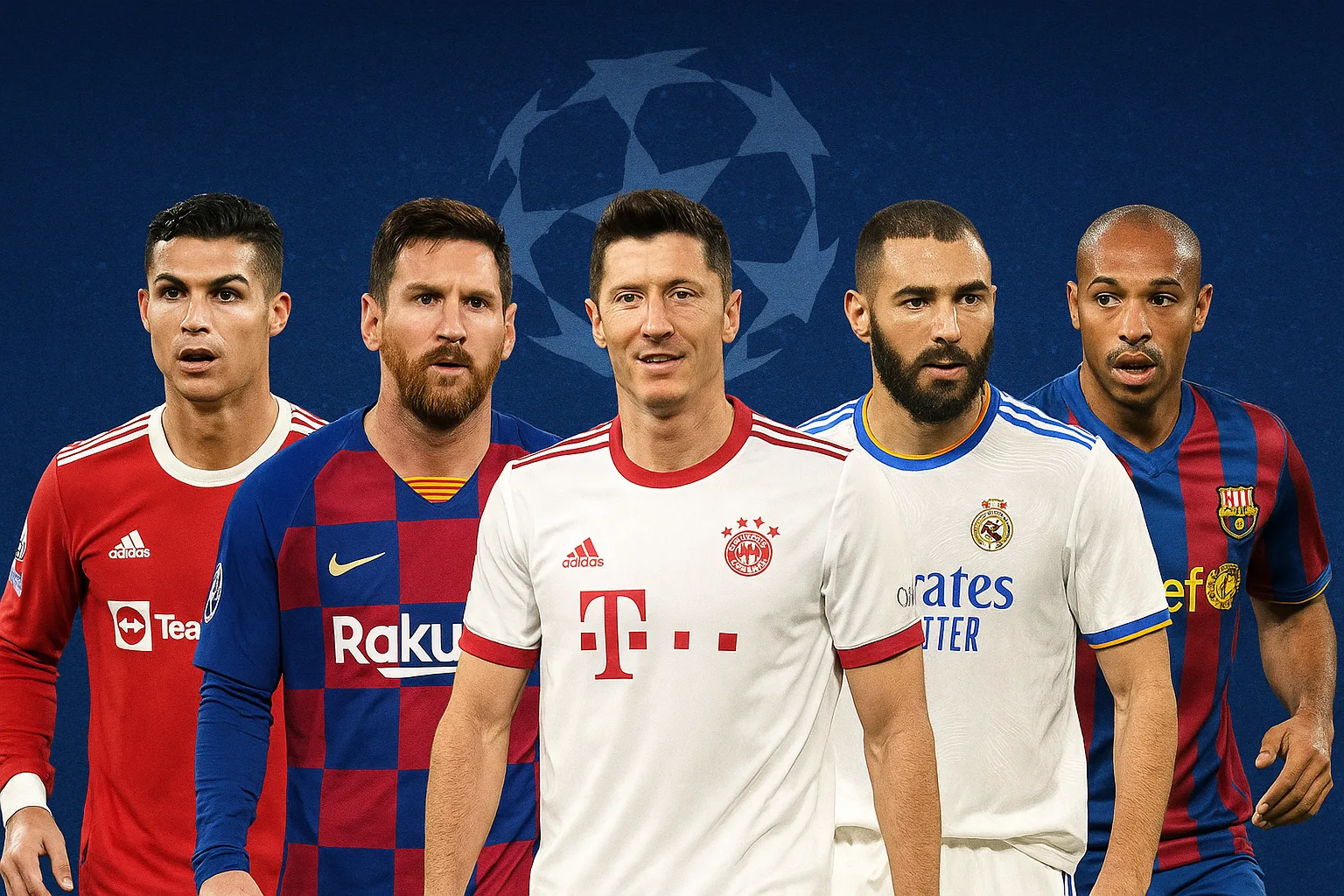 أفضل 10 هدافين في تاريخ دوري أبطال أوروبا