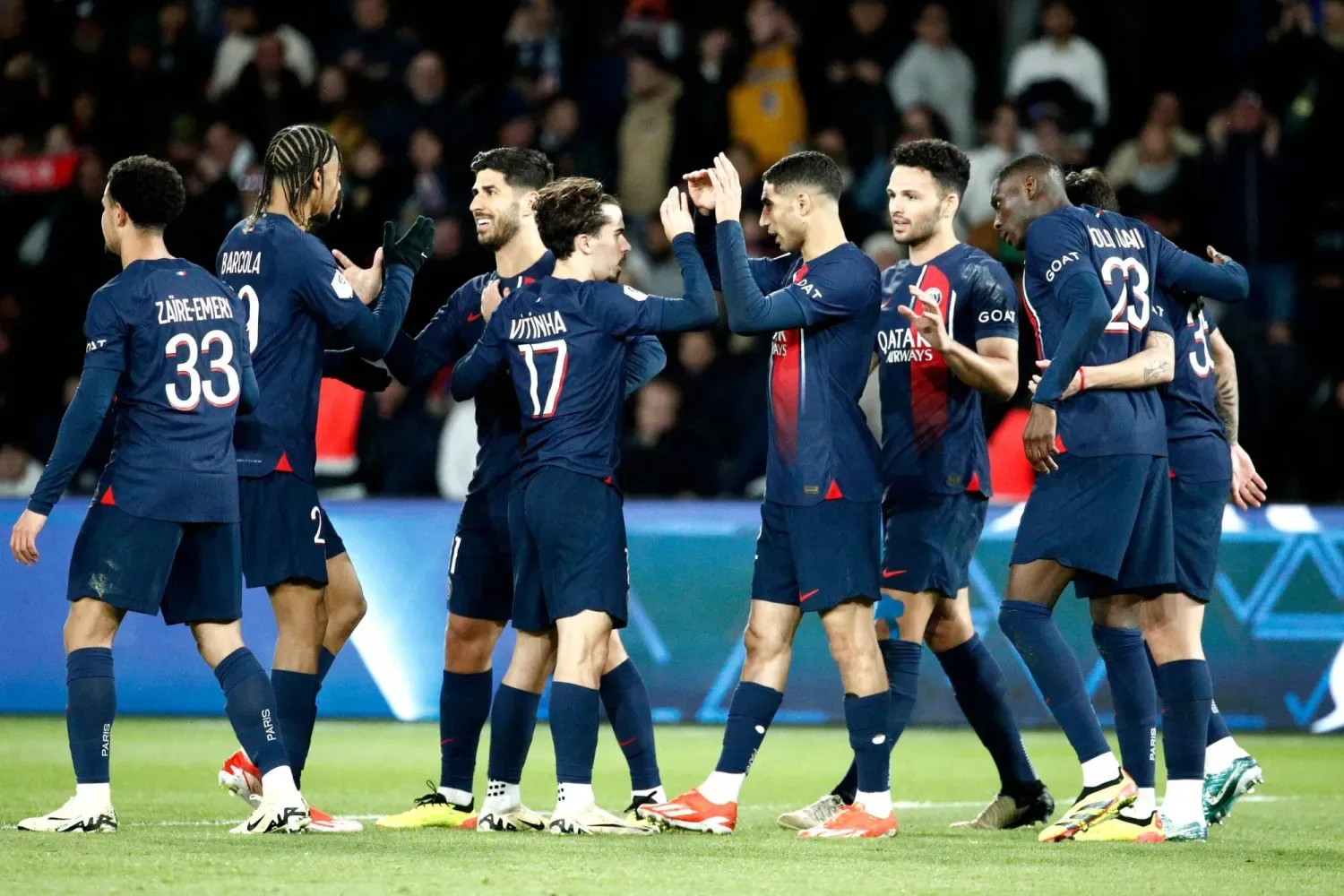 باريس سان جيرمان يسحق تولوز في الدوري الفرنسي