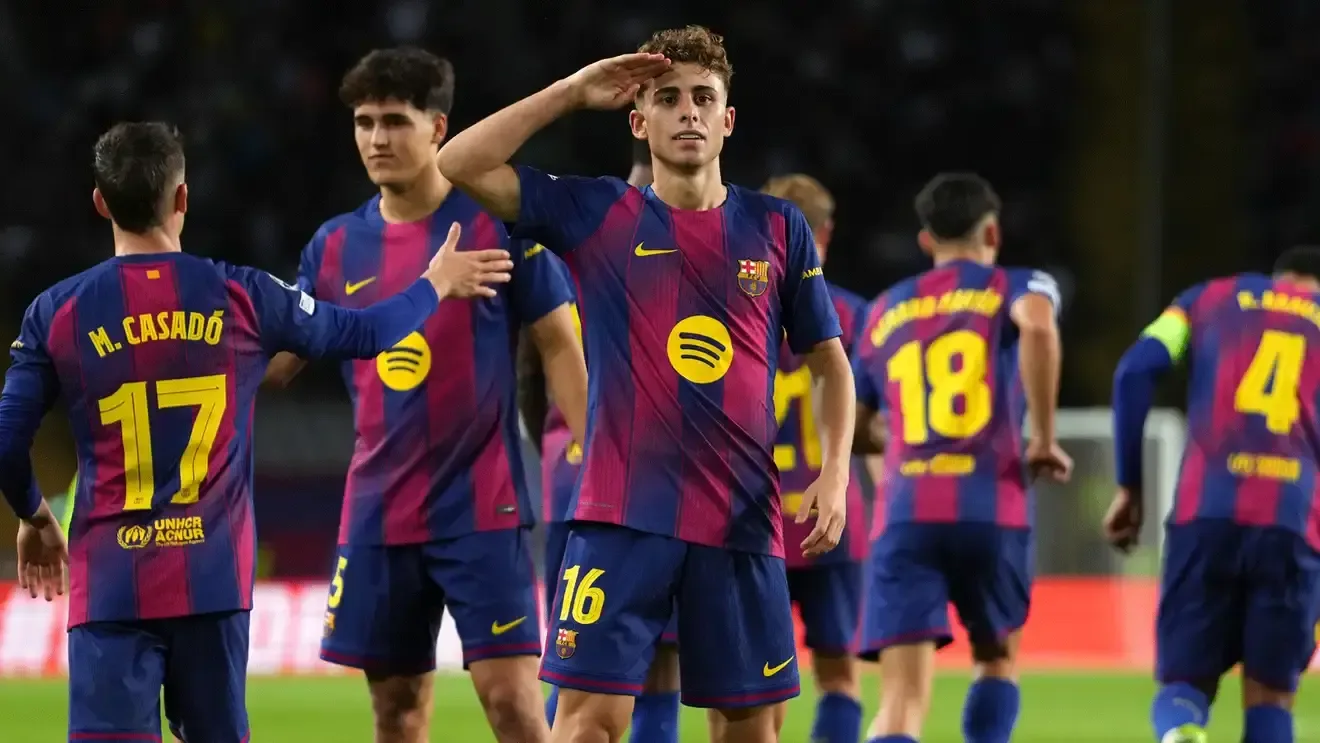 برشلونة يكتسح أولمبياكوس بسداسية في دوري أبطال أوروبا