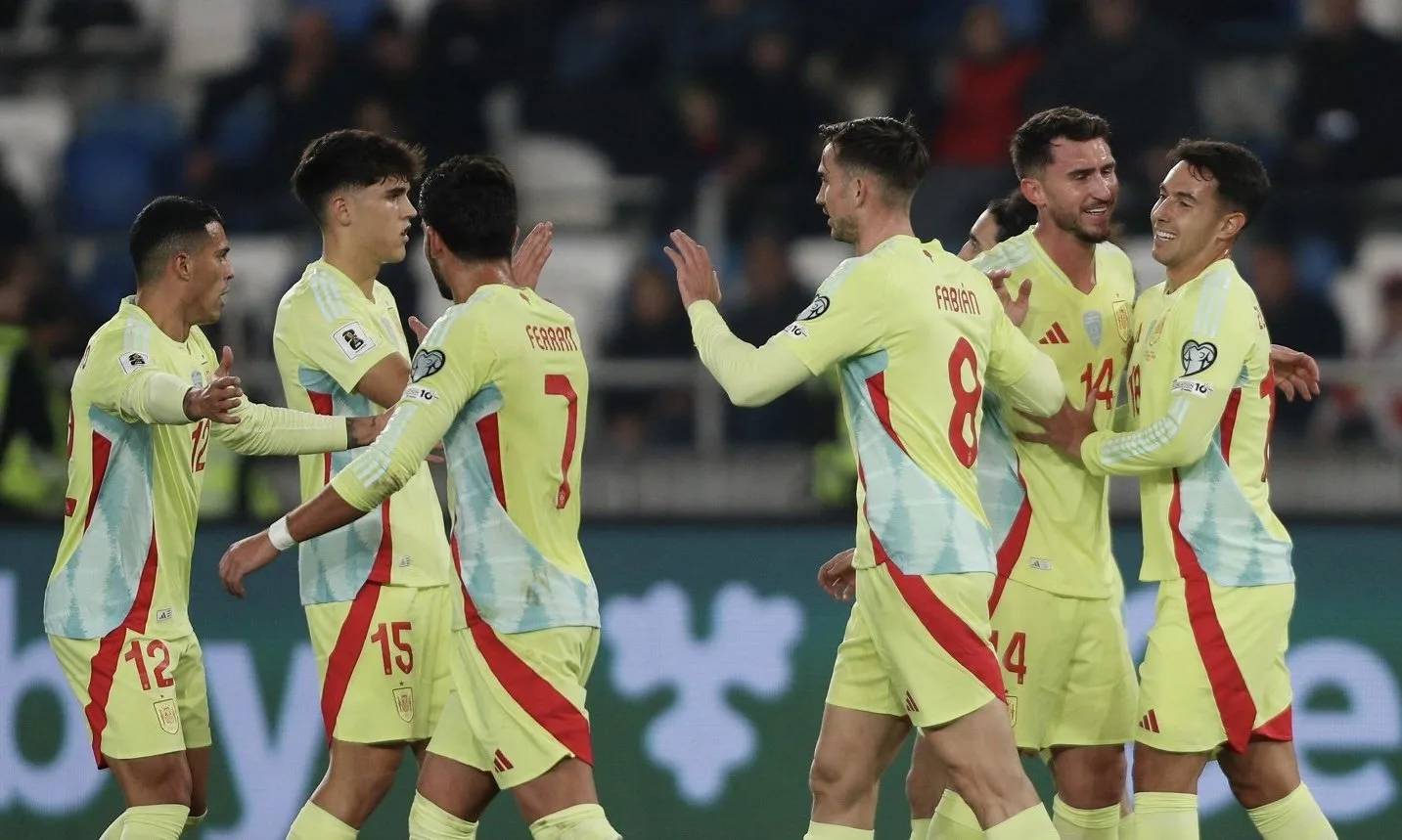 اسبانيا تسحق جورجيا في تصفيات كأس العالم 2026