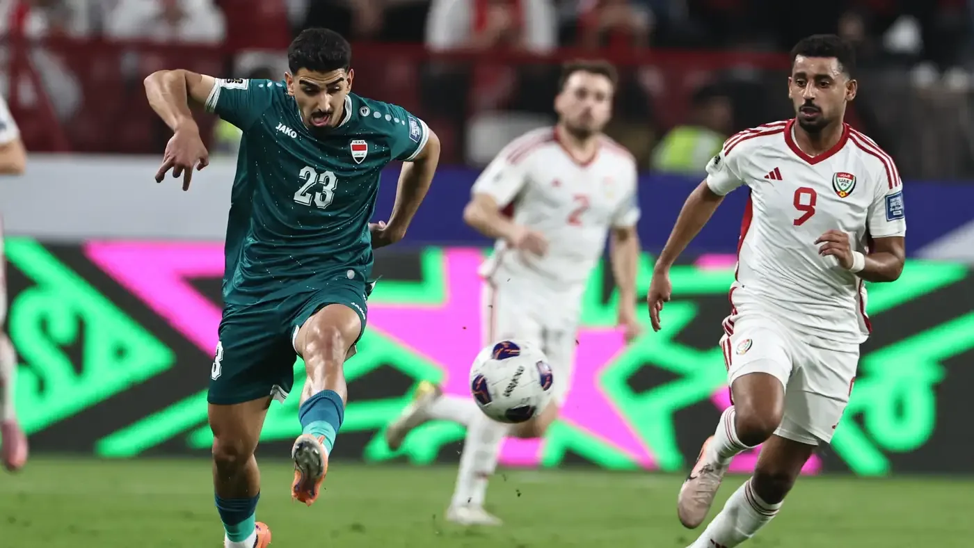 موعد مباراة العراق والإمارات