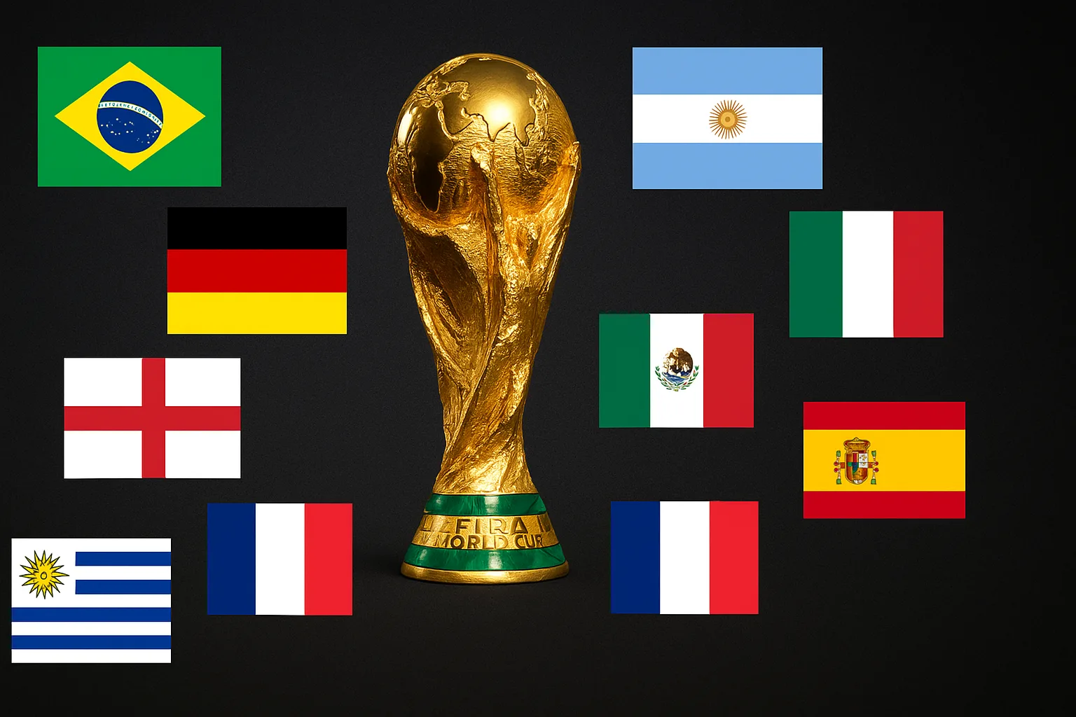 أكثر 10 منتخبات مشاركة فى تاريخ كأس العالم