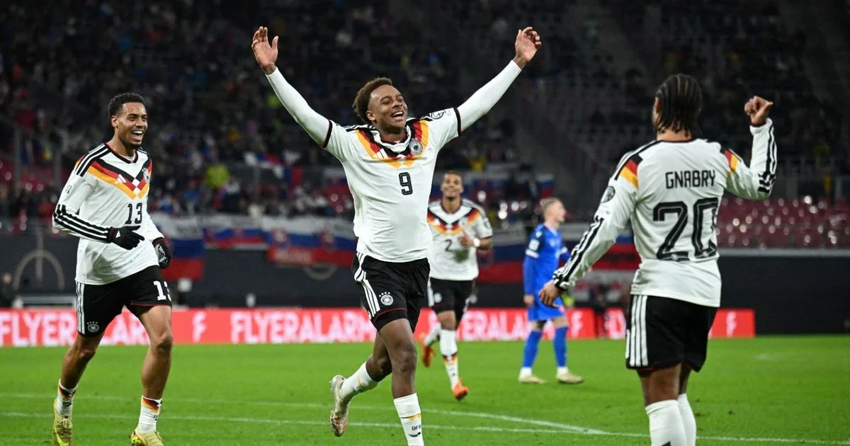 ألمانيا تكتسح سلوفاكيا بسداسية وتحجز مقعدها في كأس العالم 2026 للمرة الـ21 في تاريخها