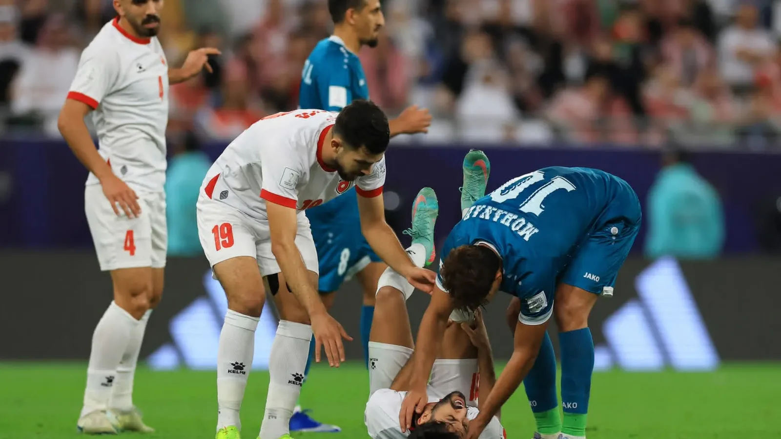 رسمياً ... إصابة يزن النعيمات بالرباط الصليبي