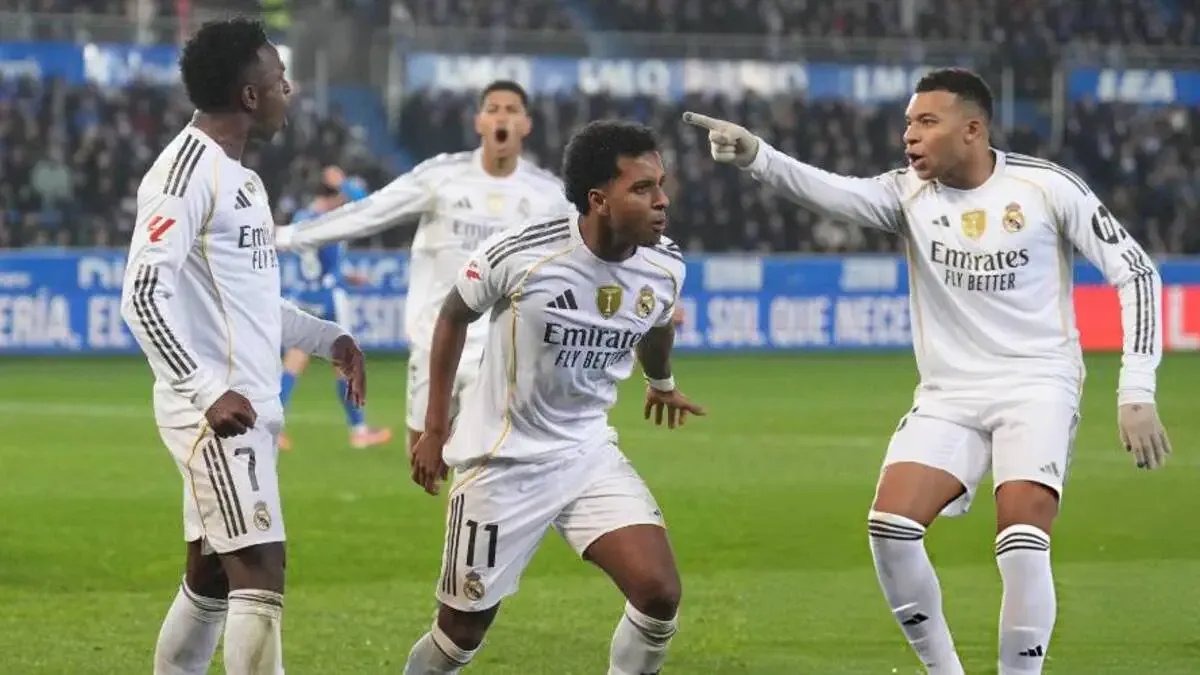 رودريغو يقود ريال مدريد للفوز على ألافيس