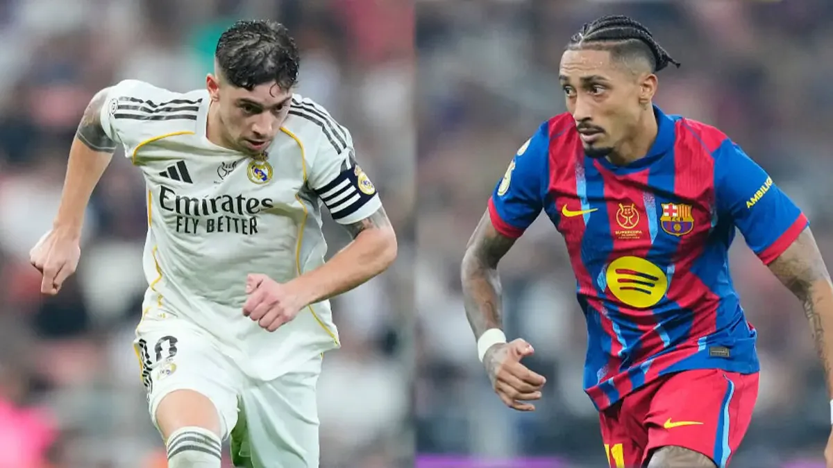 موعد مباراة ريال مدريد وبرشلونة في نهائي كاس السوبر الاسباني