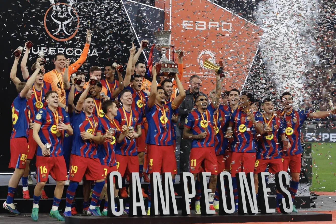 برشلونة يتفوق على ريال مدريد ويحرز كأس السوبر الإسباني
