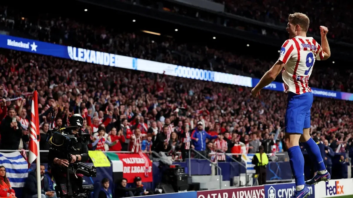 أتلتيكو مدريد يكتسح كلوب بروغ ويضمن مقعده في دور الستة عشر بدوري الأبطال