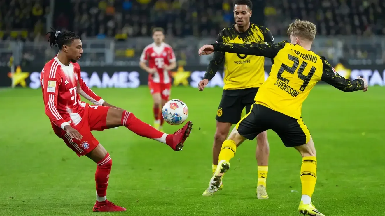 بايرن ميونيخ يحسم كلاسيكو ألمانيا بالفوز على بروسيا دورتموند ويواصل صدارة الدوري