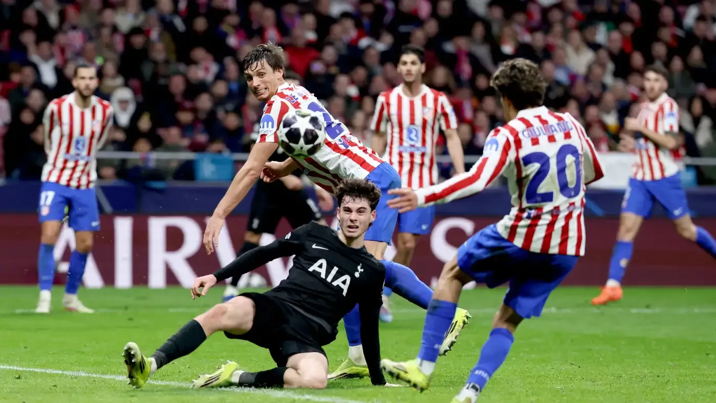 أتلتيكو مدريد يقسو على توتنهام في دوري الأبطال