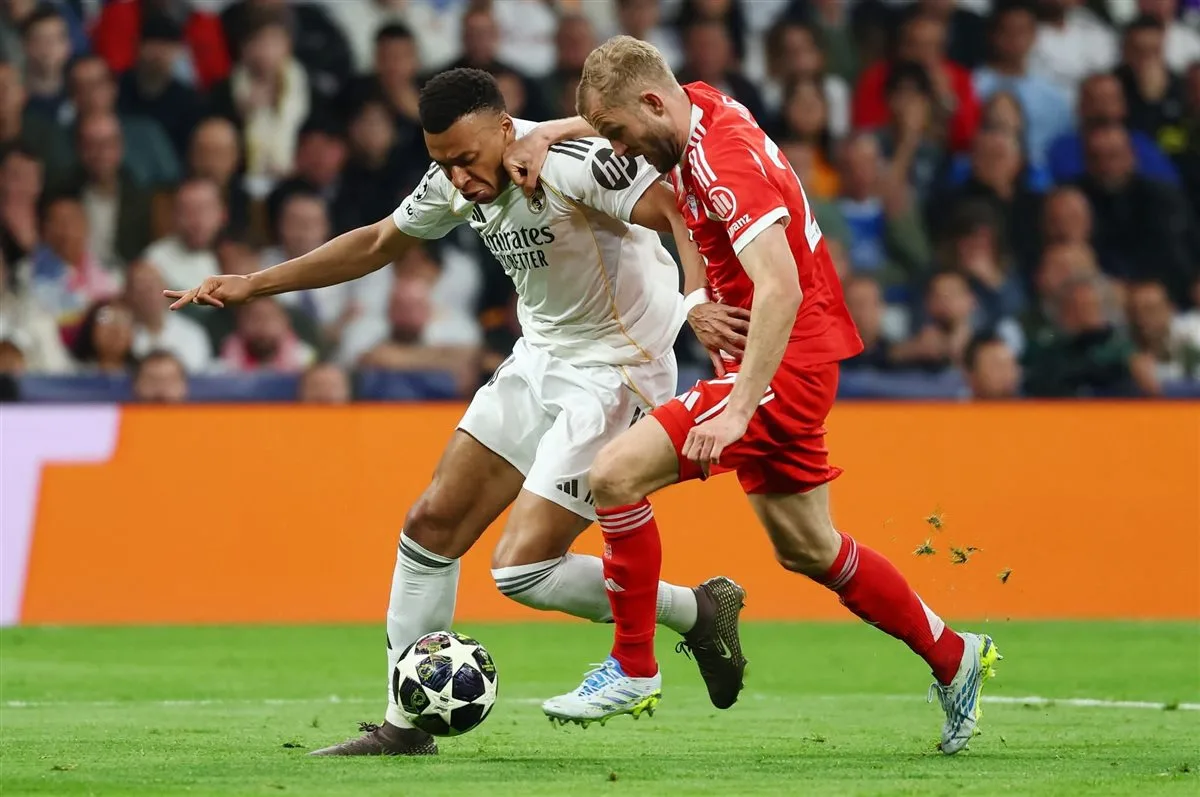 بايرن ميونخ يُسقط ريال مدريد في عقر داره بثنائية في ربع نهائي دوري الأبطال