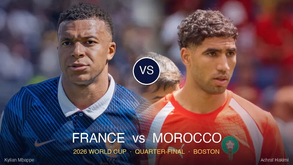 المغرب وفرنسا في ربع نهائي كأس العالم 2026: الموعد والتوقيت والقنوات