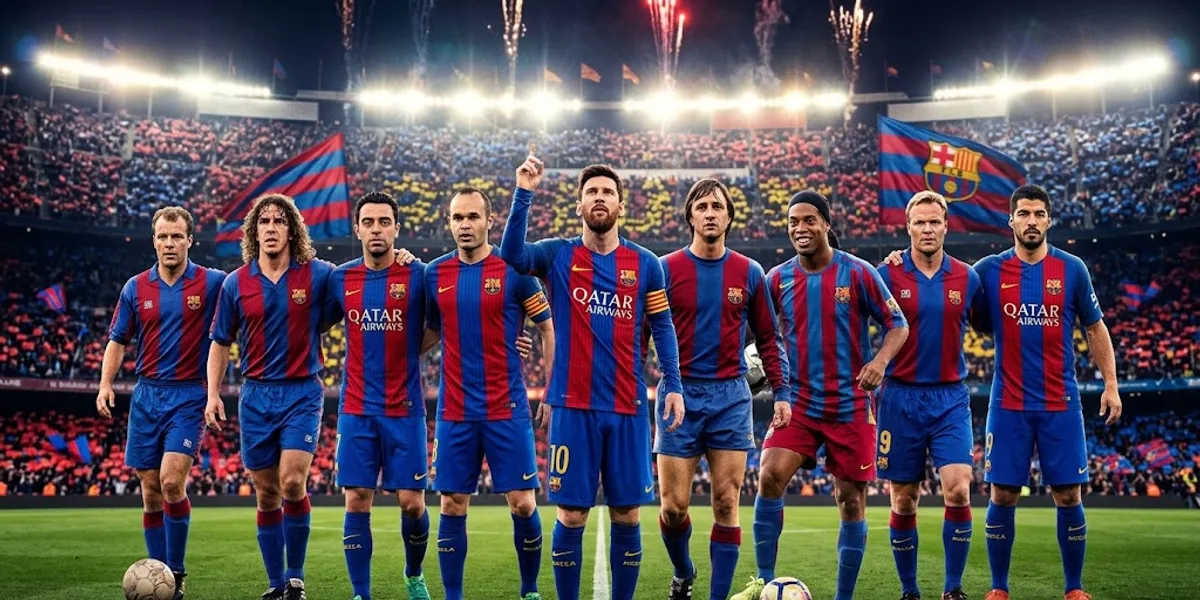 أفضل 10 أساطير في تاريخ برشلونة: نجوم صنعوا مجد النادي