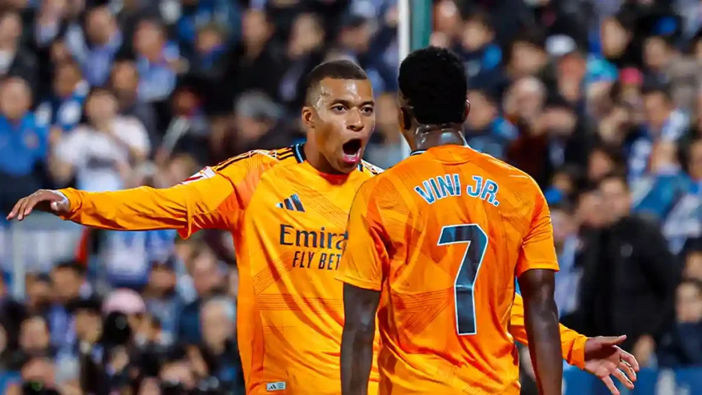 ريال مدريد يواصل مطاردة برشلونه بعد الفوز على ليجانيس