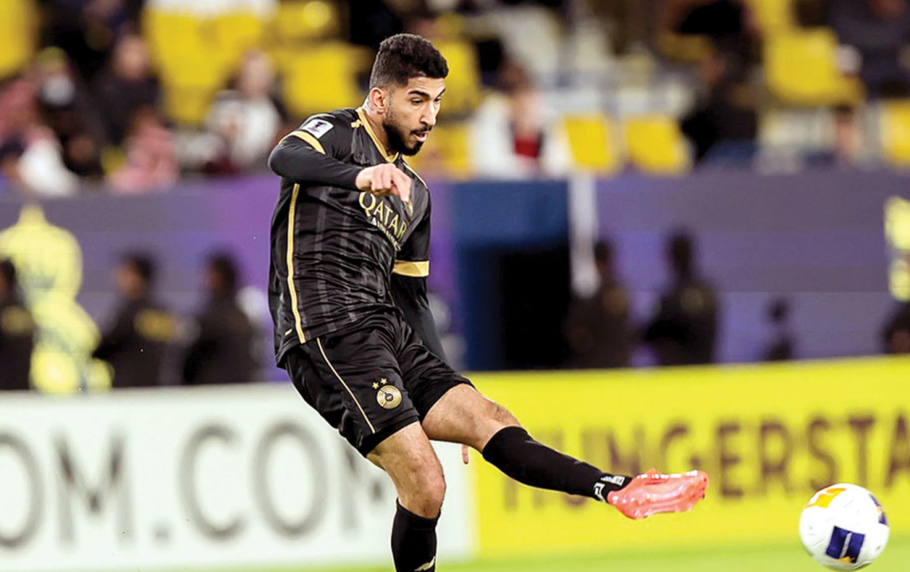 محمد وعد يغيب عن الملاعب لمدة أربعة أشهر بسبب الإصابة