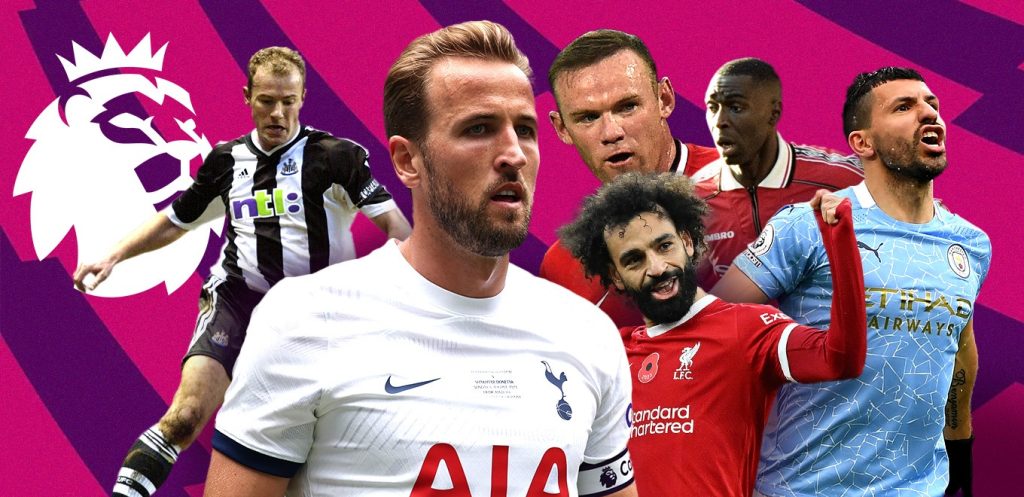 أفضل 10 هدافين في تاريخ الدوري الإنجليزي