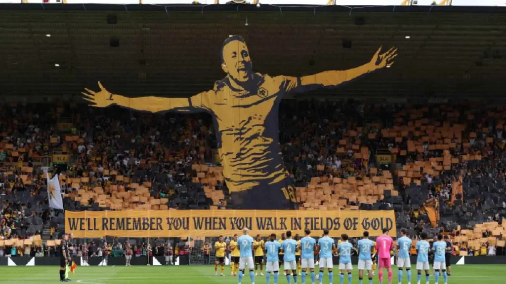 فيديو: وولفرهامبتون يكرم جوتا قبل لقاء مانشستر سيتي