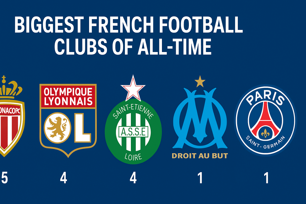 أكبر 5 أندية كرة قدم فرنسية على مر التاريخ