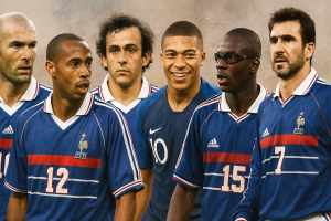 أفضل 10 لاعبين بتاريخ فرنسا