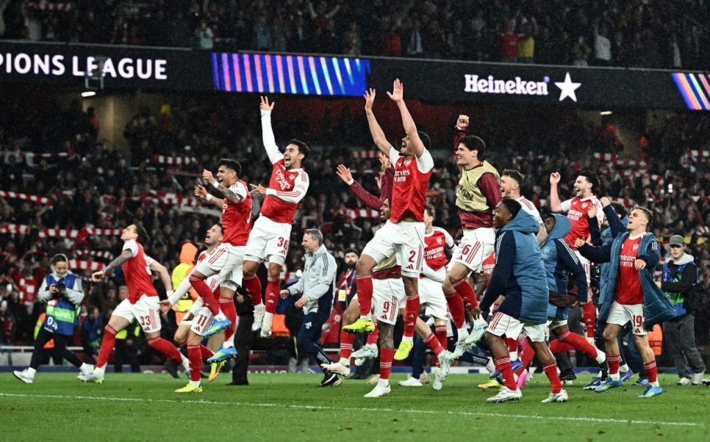 أرسنال يعبر إلى نهائي دوري أبطال أوروبا بعد 20 عامًا
